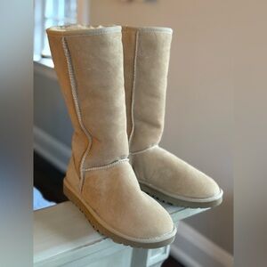 UGG Classic Tall Sand Boots US 7